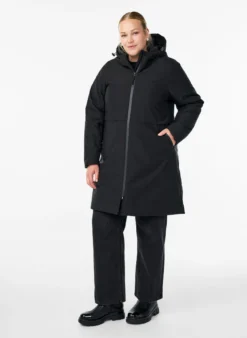 Winterjacke mit verstellbarer Taille